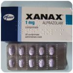Xanax Pfizer (Ксанакс, Alprazolam) VHQ 1mg в Верхней Туре